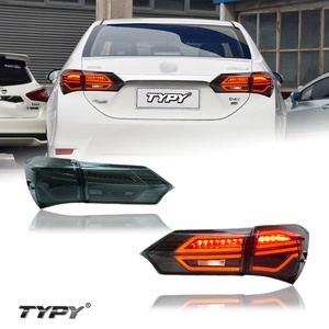 Usine de fabrication de feux arrière de voiture, feux arrière à LED, feux arrière avec clignotant + feu de recul + feu de stationnement pour COROLLA 2014 - 2018 - Product Image 3