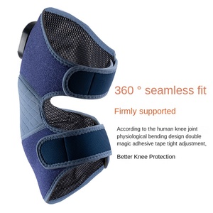 Alat Pijat Lutut Elektrik Model 002 dengan Getaran dan Baterai Terpasang untuk Kompres Hangat Pereda Nyeri - Product Image 4