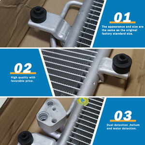 Condensador Sikat <span class=keywords><strong>Goodway</strong></span> MB946630 87016A MR206800 para Mitsubishi L400 Delica - Product Image 4