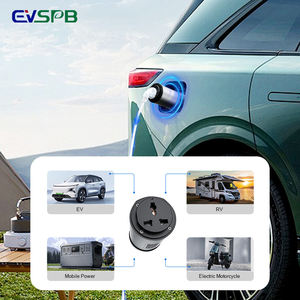 <span class=keywords><strong>Connecteur</strong></span> EV GBT pour recharge/décharge de voiture électrique nouvelle génération V2L AC100-250V 16A pour les voyages, le <span class=keywords><strong>camping</strong></span> et les excursions en autonomie - Product Image 4