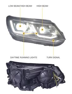 MJ per <span class=keywords><strong>Volkswagen</strong></span> <span class=keywords><strong>Tiguan</strong></span> L 2013 <span class=keywords><strong>2016</strong></span> luce luce di aggiornamento VW <span class=keywords><strong>Tiguan</strong></span> L LED faro anteriore DRL durevole - Product Image 6