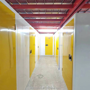 <span class=keywords><strong>Mini</strong></span>-chambre de stockage intelligente 5x5 Cube Easy Build moderne, cellule de rangement auto-entretenue à température contrôlée, espace 10x10 American City en acier pour entrepôts - Product Image 6