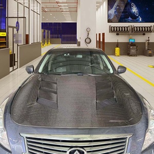 Capó de fibra de carbono para Infiniti G37 G25 Q40 de 4 puertas, kits de carrocería, piezas de automóvil - Product Image 4