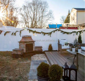 Preuve UV 6 * 8ft couleur blanche plastique PVC vinyle panneau bon marché panneaux de clôture de confidentialité - Product Image 6