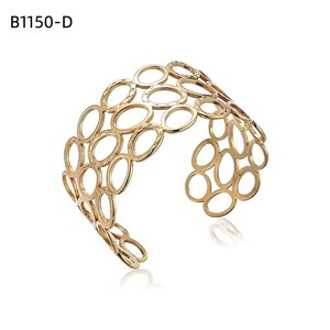 Amy Amy Fashion <b>Cuff</b> <b>Bracelet</b> <b>Silver</b> Plated Geometric Design For Women Party Jewelry B1150 - Product Image 3