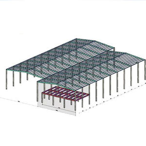 Conception spéciale de construction en acier structure structures d'abris Préfabriqués <span class=keywords><strong>garage</strong></span> Kits Pour L'afrique - Product Image 4