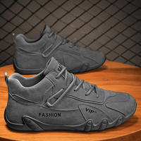Bottes Martin basses pour hommes, semelle souple, légères, résistantes à l'usure, bottes de travail décontractées, bottes de travail utilitaires