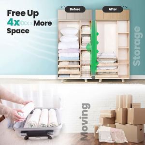 Sacs de rangement sous vide industriels en nylon pour vêtements, vente en gros - Product Image 4