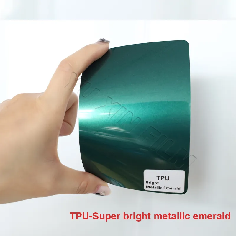 Yuxin Anti-Scratch Metallic Emerald Green Car Vinyl Wrap Manufacturers Wrap Vinyl Auto Vinyl Wrap Colors Film For Cars