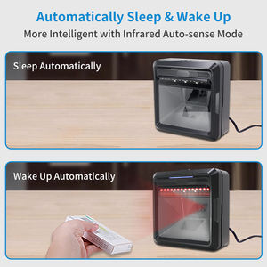 MP8000 2D QR Escáner de código de barras de escritorio Megapixel Pixel Ultra alto rendimiento para supermercado POS Interfaz USB en stock - Product Image 4