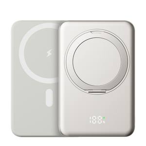 Soporte Giratorio para Carga Rápida Inalámbrica, Banco de Energía Ultrafino de Plástico de 10000 mAh, <span class=keywords><strong>Cargador</strong></span> Portátil de Carga Rápida - Product Image 3