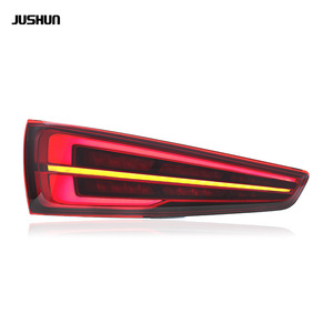JUSHUN <b>LED</b> Tail <b>Light</b> Assembly For Audi Q3 2013-2018 <b>Red</b> Version 12V Retrofit Upgrade - Product Image 3