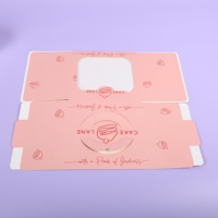 Boîte à gâteau sur mesure, forme personnalisée, design spécial, emballage pour gâteau de la fête des mères, boîte à gâteau personnalisable