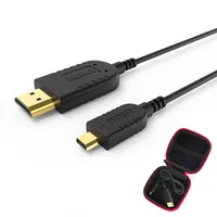 Adaptador mikro HDMI kablosu yüksek hızlı 1m mikro hdmi hdmi kablosu düşük fiyat ile