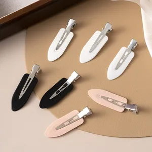 10 יחידות/סט קליפסים לשיער ללא כיפוף, סיכות צדדיות לפוני, אביזרי שיער לנשים וילדות, סיכות עיצוב שיער לרחיצת פנים - Product Image 6