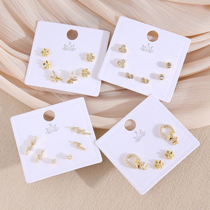 ต่างหูแบบติดหูขนาดเล็ก รา<span class=keywords><strong>ค</strong></span>าถูก ไม่หมอง ไม่ดำ ประดับเพชรซิ<span class=keywords><strong>ร์</strong></span><span class=keywords><strong>ค</strong></span>อน แฟชั่น<span class=keywords><strong>ส</strong></span>ีลูกกวาด หลาก<span class=keywords><strong>ส</strong></span>ีสัน รูปดอกไม้ รูปหัวใจ - Product Image 4