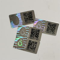 Autocollants à gratter de conception privée personnalisée avec code qr