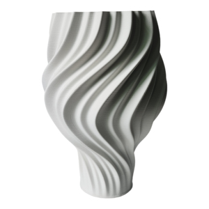 Vaso in Ceramica 3D con Design a Onde Intrecciate per Soggiorno e Arredamento Casa - Product Image 2