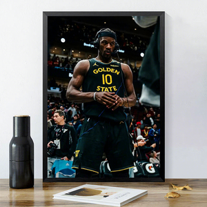 Póster Conmemorativo <span class=keywords><strong>de</strong></span> Estrella <span class=keywords><strong>de</strong></span> Baloncesto, <span class=keywords><strong>Arte</strong></span> Decorativo para Pared, para Gimnasio y Decoración del Hogar - Product Image 1