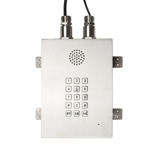 Teléfono a Prueba de Vandalismo con Carcasa Irrompible, Teléfono Totalmente Metálico a Prueba de Explosiones para una Comunicación Ininterrumpida y Segura - Product Image 5