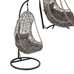 Leisure Patio Furniture <b>Swings</b> Balcony Rattan Shape <b>Swing</b> Chair Garden Hanging Chairs - Product Image 6