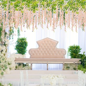 Vender 12 unids/set glicinia artificial flor vid boda flor cifrada tiras flores de imitación plantas artificiales - Product Image 2