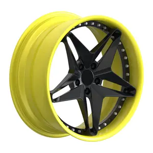 Custom High Grade Deep Dish Concave 2 Piece Forged Wheel 16-26 inch 5x114.3 5x120 Sport Rim for Porsche Aston Martin McLaren