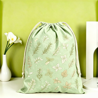 Pochette Organisateur Pliable Écologique Pratique avec Cordon de Serrage, Sac Réutilisable pour Promotions Commerciales, Usage Quotidien et Rangement Extérieur