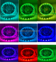 Promotion : Bande LED Flexible SMD5050 RGBIC Dream Color Ws2811 24V 60 LED/M, Pixels Numériques RGBIC Adressables, Effet Cheval de Course