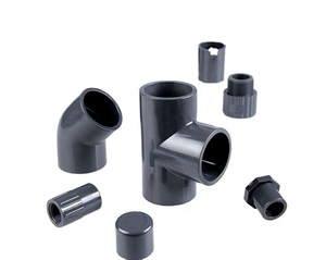 110mm PVC 피팅 엘보우 고무 플라스틱 파이프 공장 배관 용품 - Product Image 1