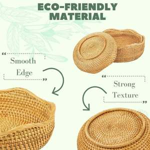 El dokuması masaüstü Rattan depolama boş Hampers hediye sepetleri hasır hayvan şekilli Boho Seagrass koltuk 5 torba çamaşır sıralayıcı - Product Image 3