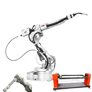 Popular 6 Axis China Frame CNC Arc Tig Welding Robot Machine ABB Arm 1520ID For Spot Welding and Fiber Laser Welding Machine