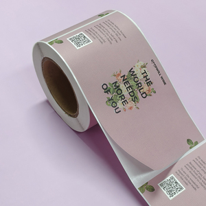 Etiquetas adhesivas personalizadas con estampado en caliente, lámina dorada, UV localizado, en rollo, impermeables y mate para botellas de perfume de lujo - Product Image 3