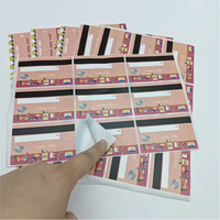 Étiquettes d'emballage en vinyle résistant à l'eau Druck vernis mat personnalisé Colle forte Crédit Etikett Aufkleber Artpaper Public cible