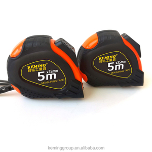 Cinta métrica retráctil de acero de alta resistencia con doble bloqueo y cubierta de goma más gruesa, popular de fábrica - Product Image 1