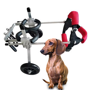 Meilleur support complet 4 roues <span class=keywords><strong>pour</strong></span> petits chiens utilisés pattes avant chiot <span class=keywords><strong>chien</strong></span> dans une chaise saucisse <span class=keywords><strong>pour</strong></span> jambes arrière, fauteuil roulant réglable <span class=keywords><strong>pour</strong></span> <span class=keywords><strong>chien</strong></span> - Product Image 2