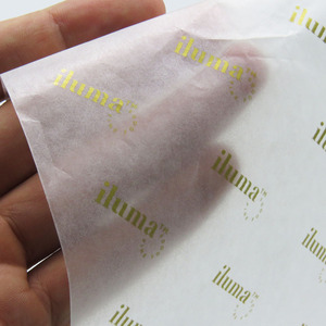 <span class=keywords><strong>Papel</strong></span> de seda de regalo con logotipo dorado impreso personalizado, <span class=keywords><strong>papel</strong></span> de cera de embalaje impermeable, venta al por mayor - Product Image 3