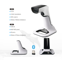 DS6510B-2D para Base de Carga BT, Escáner de Código de Barras Inalámbrico 2D de Alta Eficiencia con USB para Android, Lector de Códigos de Barras Portátil