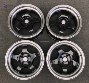 ホットセール <span class=keywords><strong>16</strong></span>インチ 7J 4x100 ホイール 鋳造アルミ合金ホイールリム ブラックリップ マルチスポーク 軽量乗用車ホイール S1 - Product Image 5