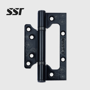 Bisagra de Puerta de Hierro de 3.0 mm de Diseño Moderno y Alta Resistencia, Acabado Cepillado de Primera Calidad con Rodamiento de Bolas, para Uso en Hoteles - Product Image 1
