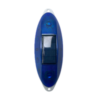 Feux de circulation solaires LED en plastique à haute luminosité, signalisation d'urgence routière, lumière stroboscopique, signalisation d'avertissement, indice de protection IP68, haute intensité
