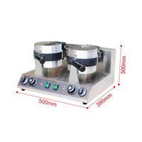 Machine à hamburger à crème glacée Pot simple Machine à double pot pour sandwich Panini Gelato UFO Sandwiches