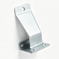 Support d'angle en acier de type Z personnalisé pour montage et fixation de châssis et d'équipements