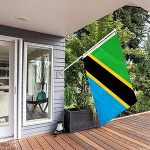 Drapeau national de la <span class=keywords><strong>Tanzanie</strong></span> <span class=keywords><strong>en</strong></span> polyester, 3x5 pieds, pour l'extérieur, vente <span class=keywords><strong>en</strong></span> gros - Product Image 3