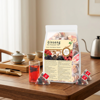 Thé aux six trésors de ginseng naturel en gros 150g – Mélange de suppléments à base de plantes saines pour l'énergie masculine – Sachet de thé à marque privée