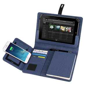 Nouvelles idées d'affaires, carnet de notes professionnel en tissu texturé A5 avec logo personnalisé, journal de style professionnel avec boucle magnétique en métal, planificateur - Product Image 4