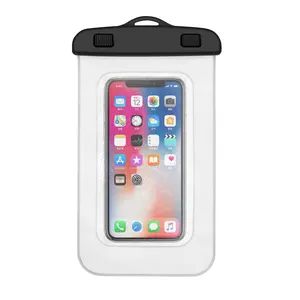 Hot sale factory price Universal Plastic Mobile Phone Smartphone PVC Waterproof Dry Phone Bag Case Pouch For iphone7/8