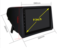 Lecteur dvd de voiture à écran tactile Android de 9 pouces pour Opel Mokk 2015