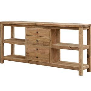 Phòng Khách Hiện Đại Đóng Gói Bằng Gỗ Thông Phòng Ăn Tự Nhiên Buffet Sideboard - Product Image 1