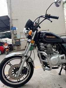 Motocicletta <span class=keywords><strong>Suzuki</strong></span> GN125 di Seconda Mano con Potente Motore Brushless da 125cc, Alte Prestazioni, Spedizione Gratuita in Cina - Product Image 2